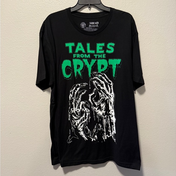 Kreepsville 666 Tales From The Crypt EC Comics Glow Hands TShirt. XL - Picture 2 of 9